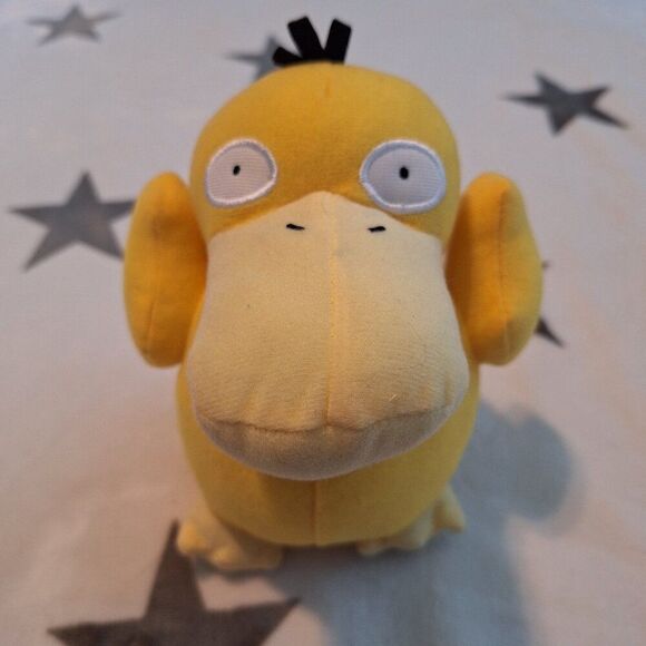 Pokemon Psyduck 6" Plush‎ Stuffed Animal Toy Factory 2022 Detective Pikachu - Picture 1 of 6